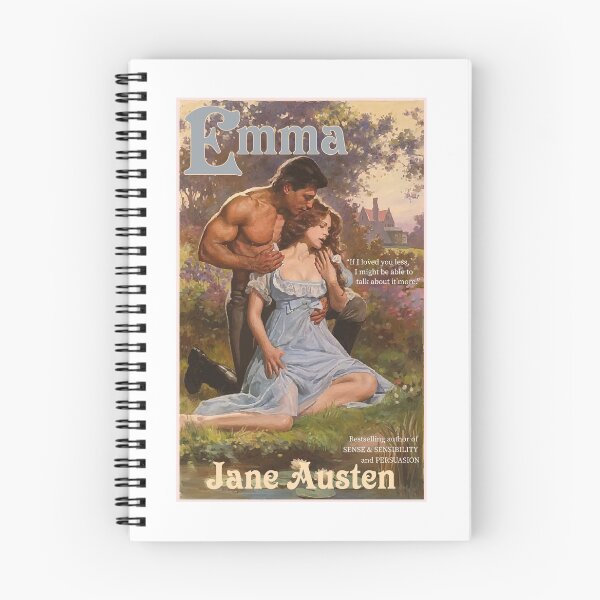 Item preview, Jane Austen Emma Historical Romance cover designed and sold by qlossycherry.