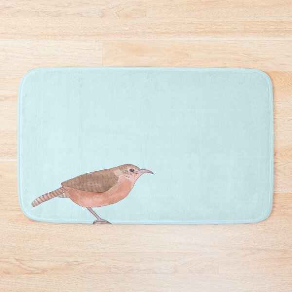 Item preview, House Wren bird species watercolor bird art designed and sold by TheWaterBirds.