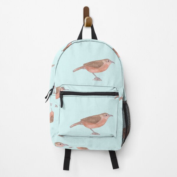 Item preview, House Wren bird species watercolor bird art designed and sold by TheWaterBirds.