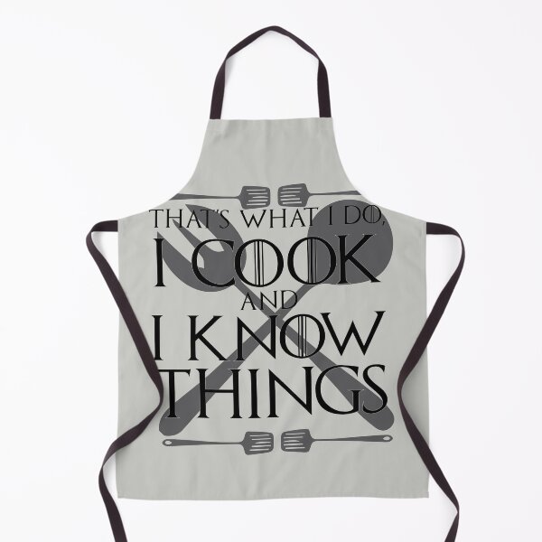 Item preview, I Cook and I Know Things Gift designed and sold by TrndSttr.