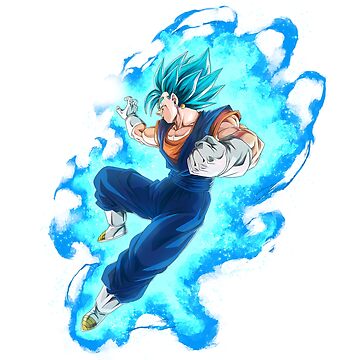 Blue Vegito & Blue Gogeta Active T-Shirt by thomasDten-Art