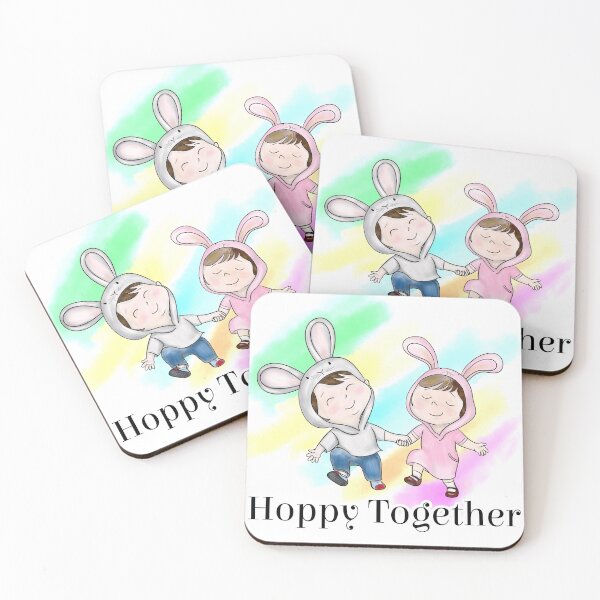 Item preview, Hoppy friends: Hoppy together designed and sold by chrisbats.