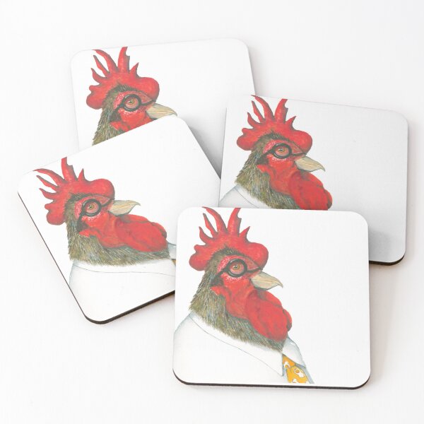 Item preview, Politician rooster watercolor by Ursula Noebbe designed and sold by UrsulaNoebbe.