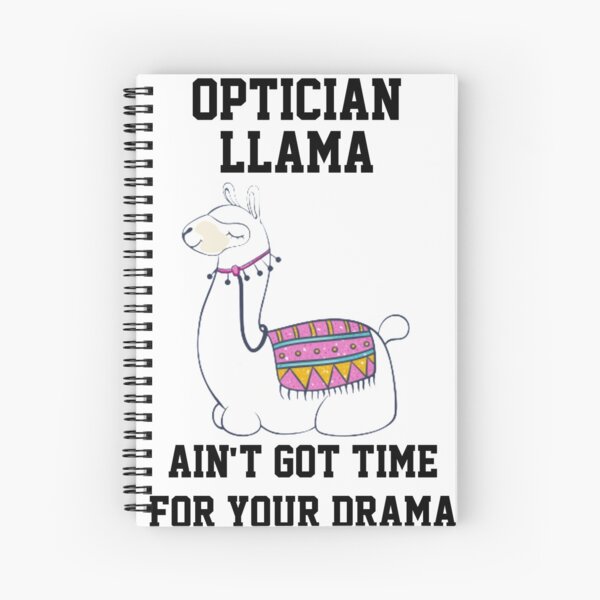 Item preview, Optician Funny Gift - Optician Llama Saying designed and sold by Yay Design.