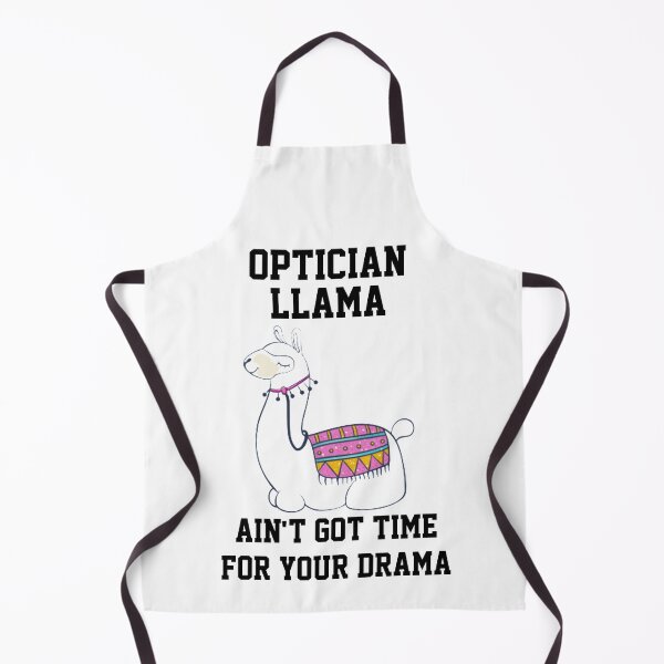 Item preview, Optician Funny Gift - Optician Llama Saying designed and sold by Yay Design.