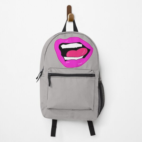 Item preview, Lippies with pink lipstick tongue and teeth designed and sold by Nnone.