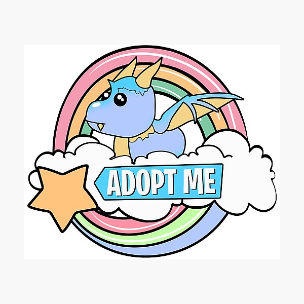 Adopt Me Fan Wall Art | Redbubble