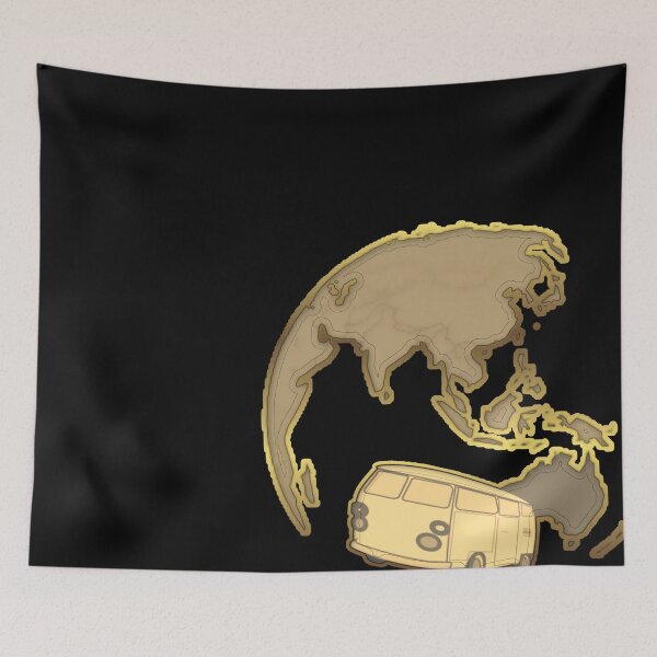 Item preview, Camping Caravan Camper Adventure Travel designed and sold by MarianRossberg.