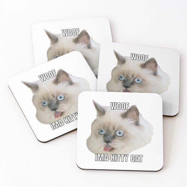 Item preview, WOOF IMA KITTY CAT designed and sold by Anna  Huijgen.