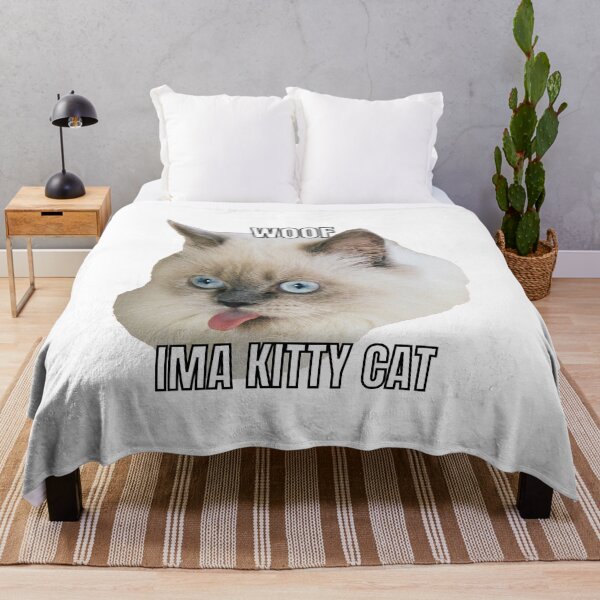 Item preview, WOOF IMA KITTY CAT designed and sold by Anna  Huijgen.