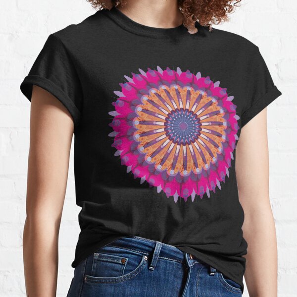 Floral Fireworks Classic T-Shirt