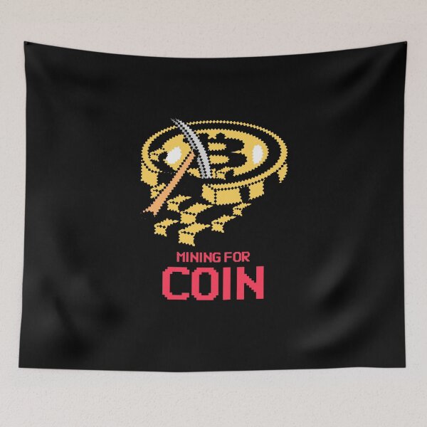 Item preview, Mining For Crypto Coins designed and sold by RareLoot19.
