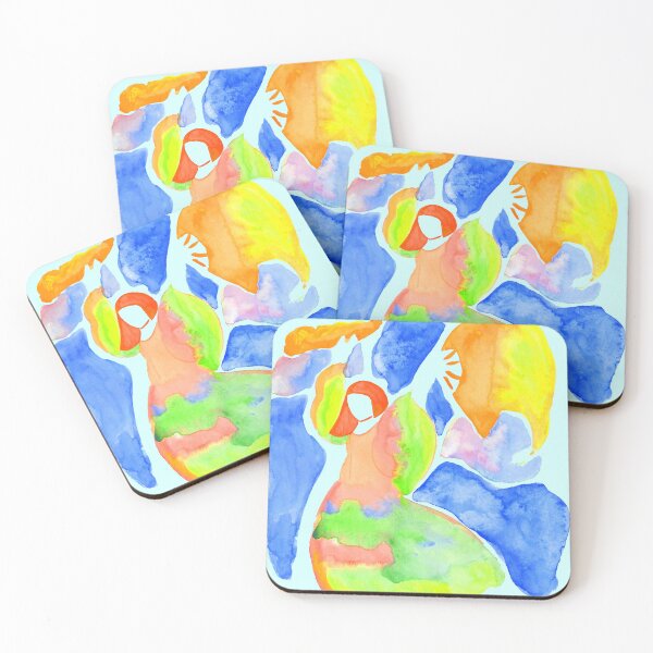 Item preview, Dance of the Seven Veils - Turquoise Palette designed and sold by Niina  Niskanen.
