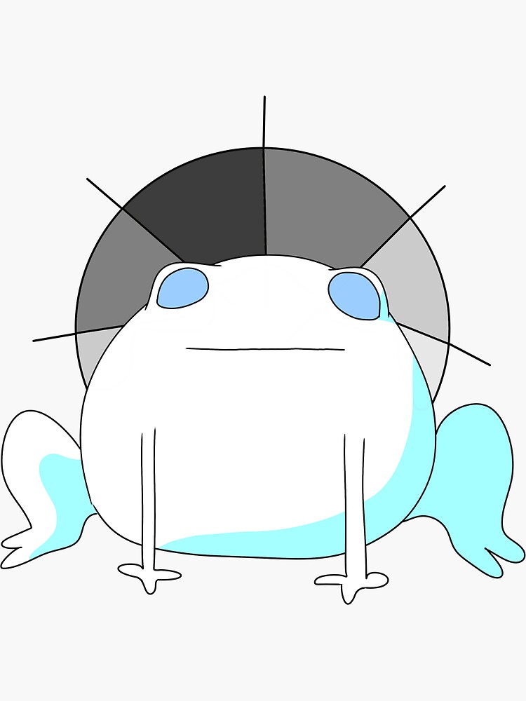 "Demiboy God Frog" Sticker for Sale by ForTheFrogWar | Redbubble