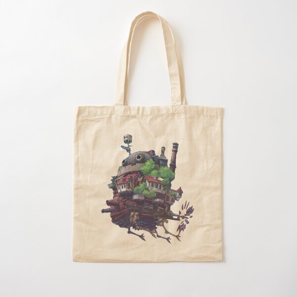 Best Selling Howl's Moving Castle Cotton Tote Bag