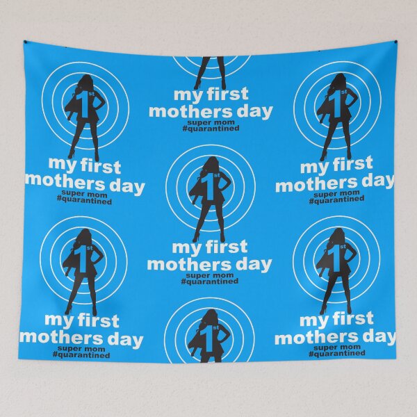 Item preview, my first mothers day quarantined super mom quarantined retro style designed and sold by dangtoy.