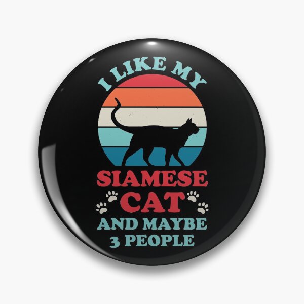 Item preview, Funny Siamese Cat designed and sold by artworkbyrihen.
