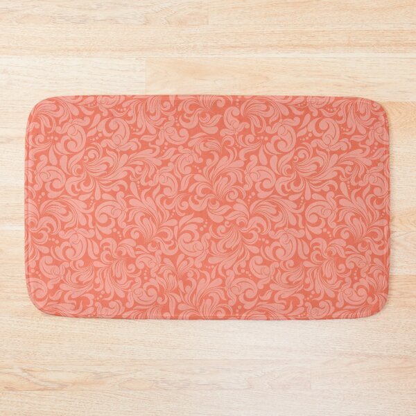 Item preview, Coordinado de flores silvestres de verano - Damasco coral melocotón designed and sold by KrisInStitches.