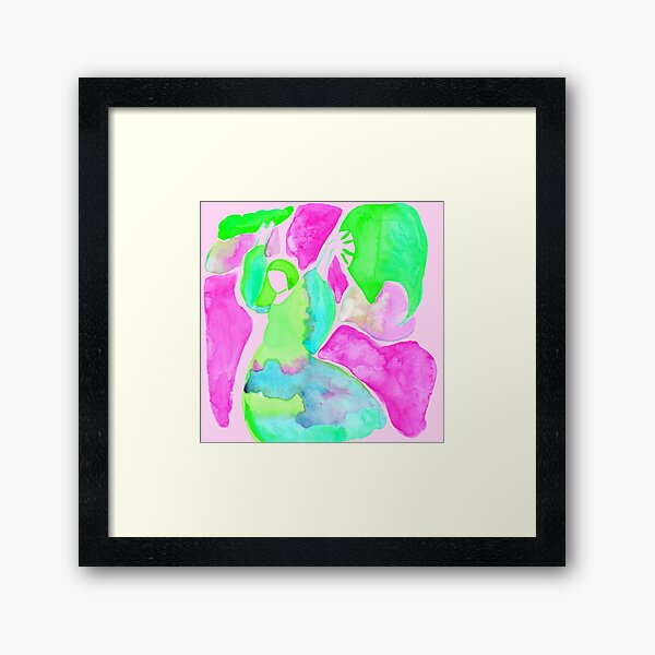 Vista previa del artículo con la obra «Danza de los Siete Velos - Rosa y Verde», diseñado y vendido por Niina  Niskanen.