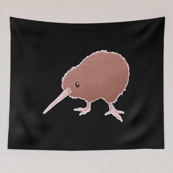 Item preview, Cute kiwi bird graphic snipe bouquet gift designed and sold by madgrfx.