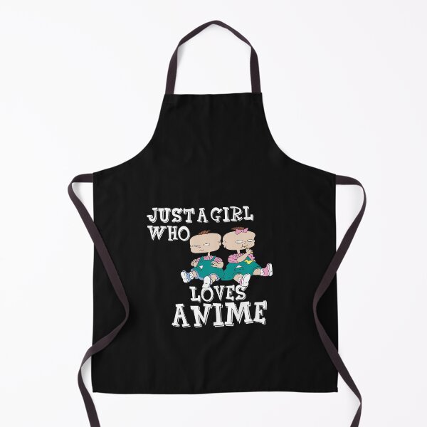 Aperçu de l'œuvre Juste une fille qui aime les anime citation amusante créée et vendue par HeroProd.