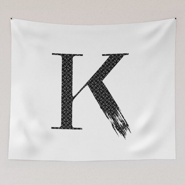 Item preview, Letter K - Black & White #1 designed and sold by Kettukas.