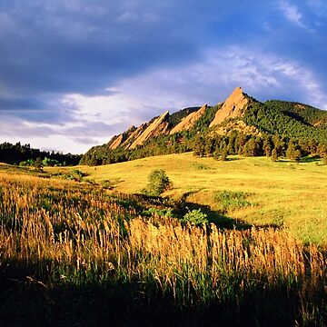Artwork thumbnail, Summer At The Flatirons by Gregory J Summers
