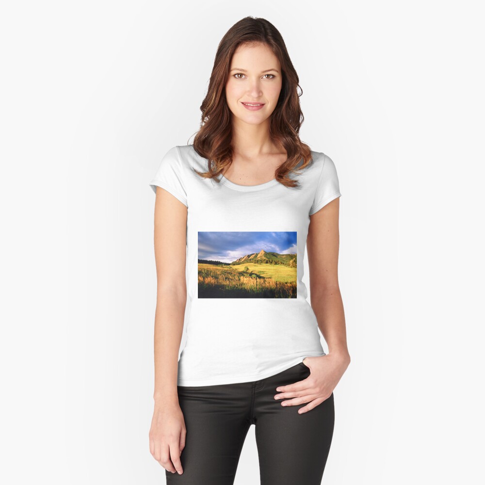 Item preview, Fitted Scoop T-Shirt designed and sold by nikongreg.