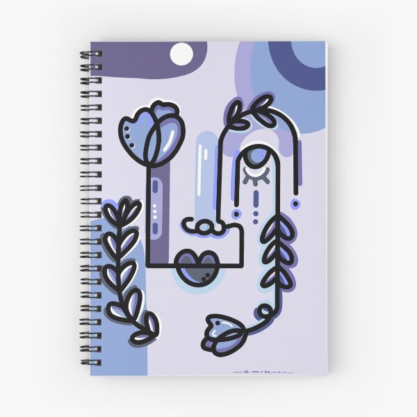Item preview, Face Line Art Lilac designed and sold by artbysarana.