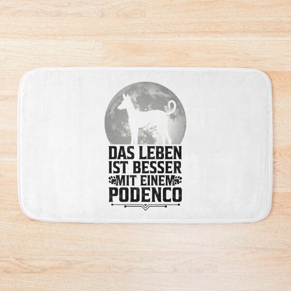 Item preview, Life is better with Podenco spanish hunting dog saying designed and sold by madgrfx.