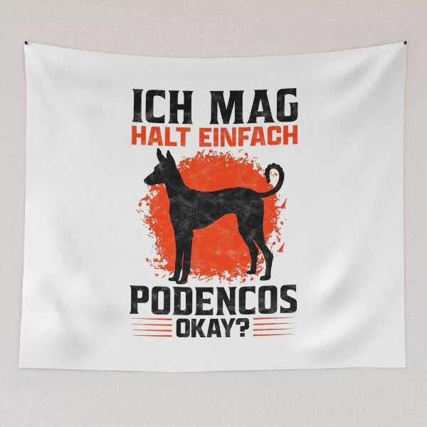 Item preview, I like Podenco spanish hunting dog saying designed and sold by madgrfx.