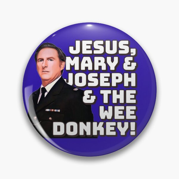 Item preview, Jesus Mary and Joseph and the wee donkey! BBC Line of Duty designed and sold by hypocratees.