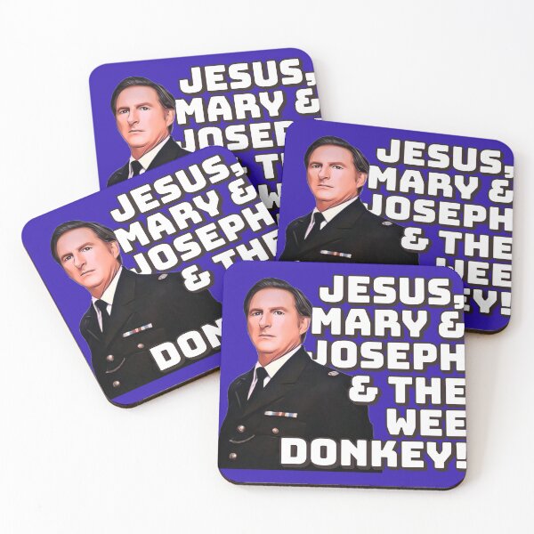 Item preview, Jesus Mary and Joseph and the wee donkey! BBC Line of Duty designed and sold by hypocratees.