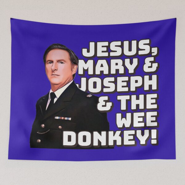 Item preview, Jesus Mary and Joseph and the wee donkey! BBC Line of Duty designed and sold by hypocratees.