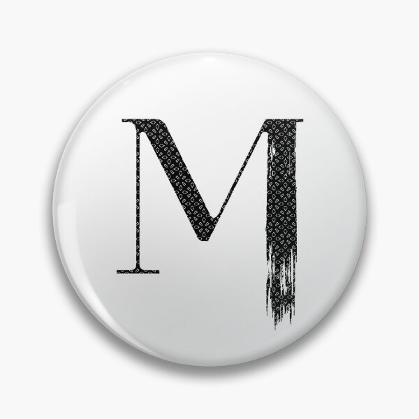Item preview, Letter M - Black & White #1 designed and sold by Kettukas.