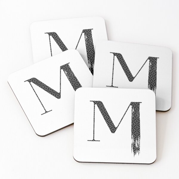 Item preview, Letter M - Black & White #1 designed and sold by Kettukas.