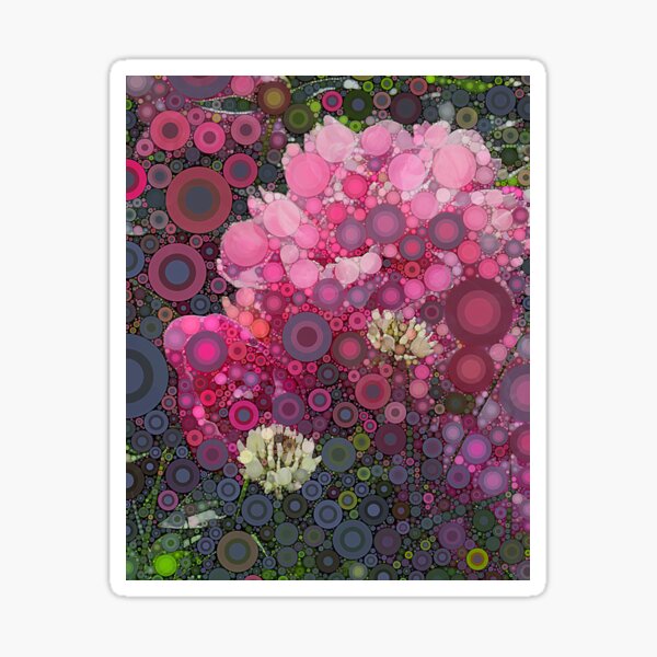 Summer Abstract Sticker