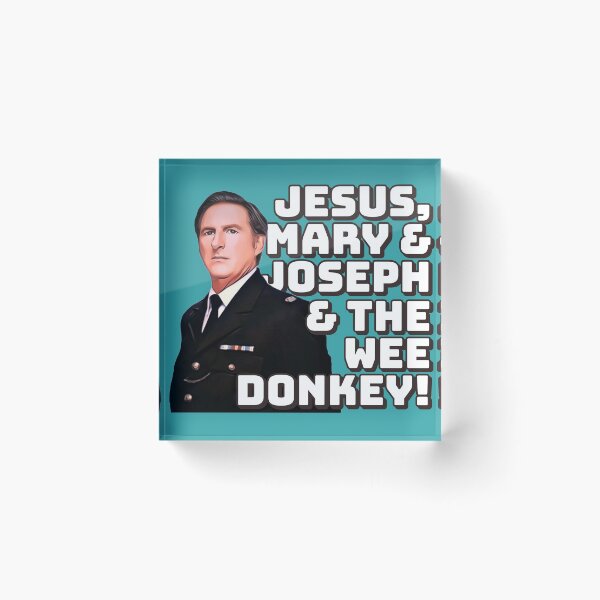 Item preview,  Jesus Mary and Joseph and the wee donkey! BBC Line of Duty designed and sold by hypocratees.