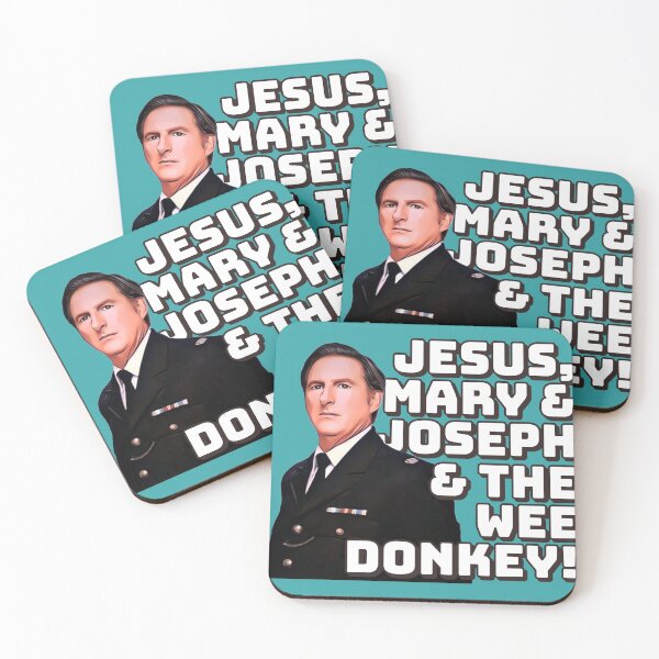 Item preview,  Jesus Mary and Joseph and the wee donkey! BBC Line of Duty designed and sold by hypocratees.