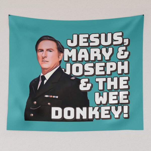 Item preview,  Jesus Mary and Joseph and the wee donkey! BBC Line of Duty designed and sold by hypocratees.