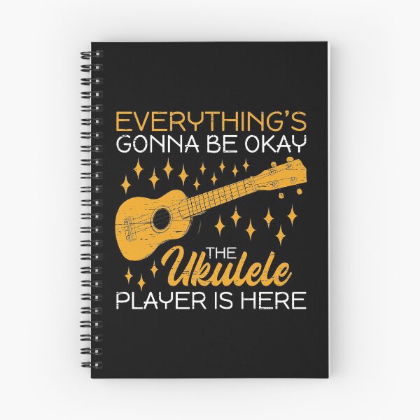 Item preview, Everything's Gonna Be Okay The Ukulele Player Is Here Chords String Music Instruments Band Pluck Strum Tune designed and sold by shirti.