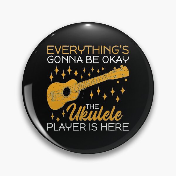 Item preview, Everything's Gonna Be Okay The Ukulele Player Is Here Chords String Music Instruments Band Pluck Strum Tune designed and sold by shirti.