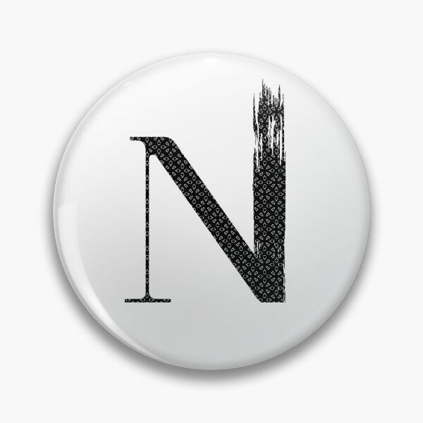 Item preview, Letter N - Black & White #1 designed and sold by Kettukas.