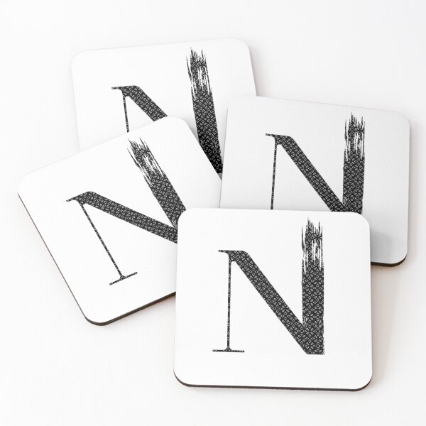 Item preview, Letter N - Black & White #1 designed and sold by Kettukas.