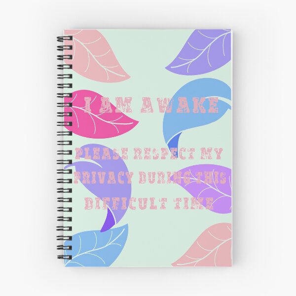 Item preview, i am awake, please respect my privacy during this difficult time - funny designed and sold by DesignsBySaxton.