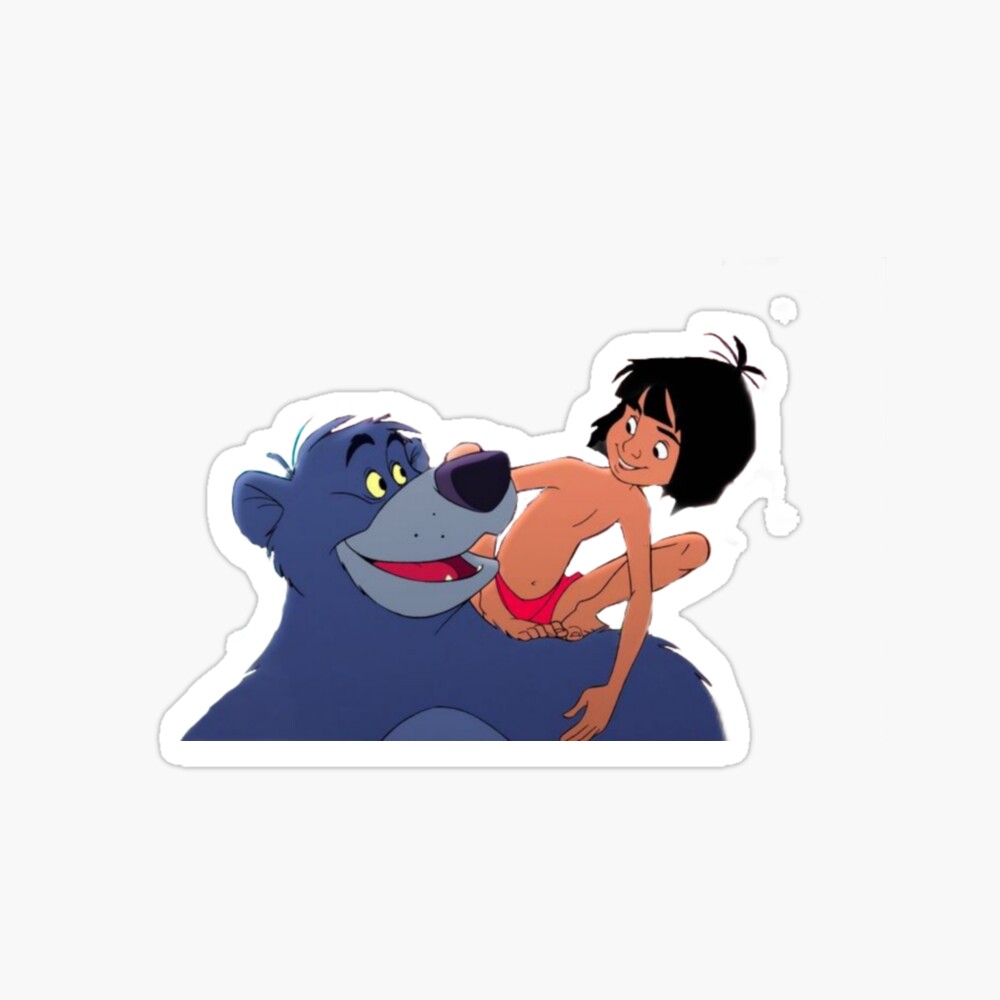 Mowgli and baloo