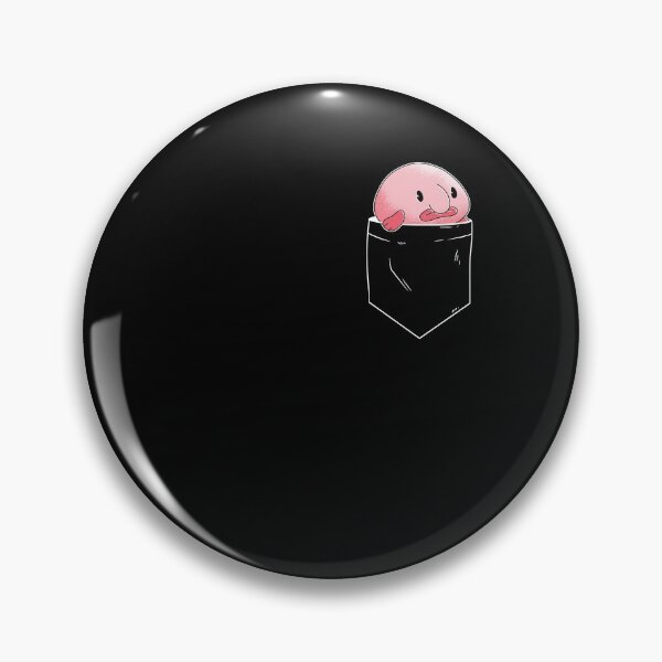 Item preview, Blobfish breast pocket ugly fish humor gift designed and sold by madgrfx.
