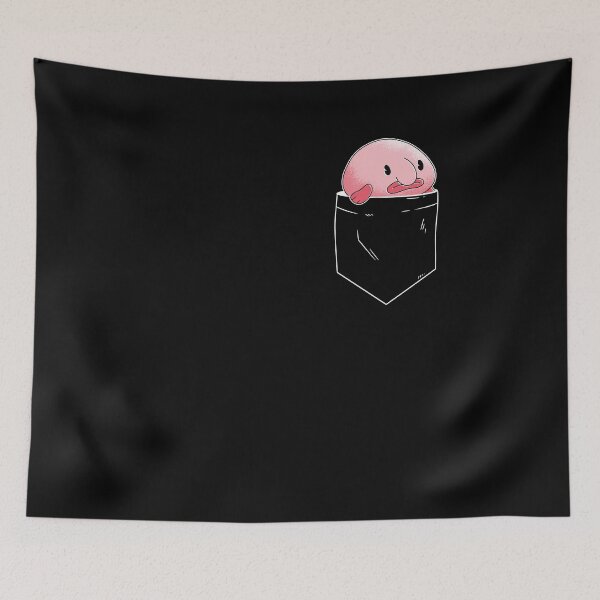 Item preview, Blobfish breast pocket ugly fish humor gift designed and sold by madgrfx.