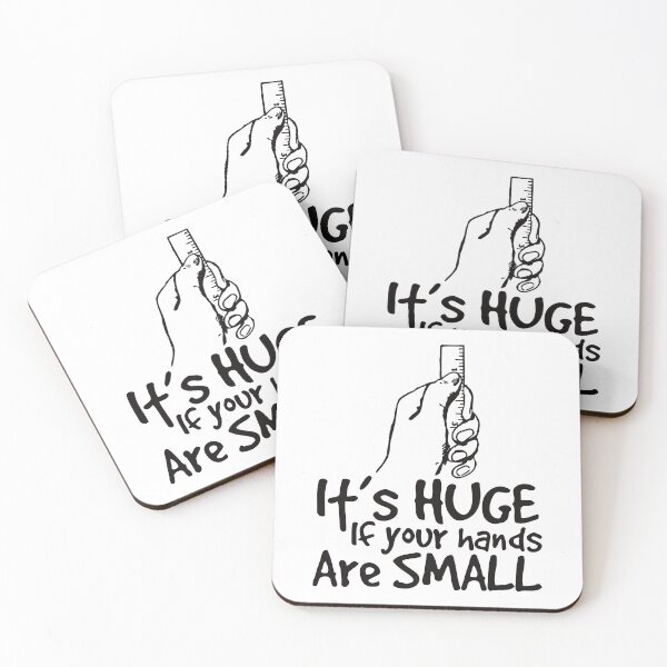 Item preview, It’s huge if your hands are small - Sexual Innuendo - Small penis joke - Adult Humor designed and sold by YomeHayin.