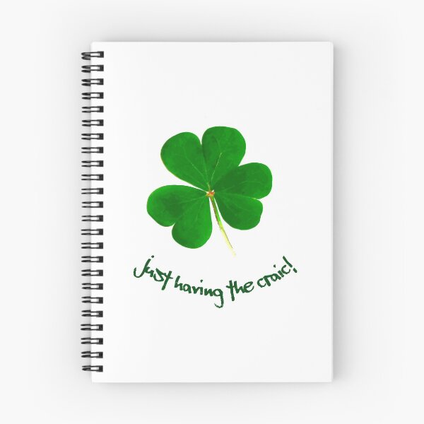Item preview, JUST HAVING THE CRAIC - IRISH SHAMROCK designed and sold by Danicus666.